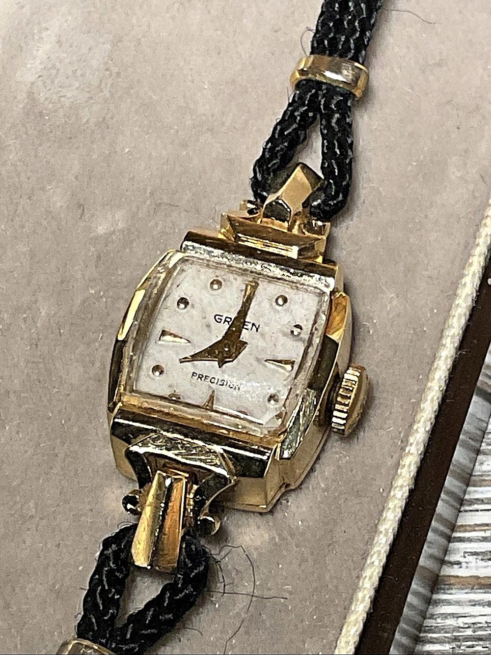 Vintage Women's 14k Gruen Precision Watch (Not Working)